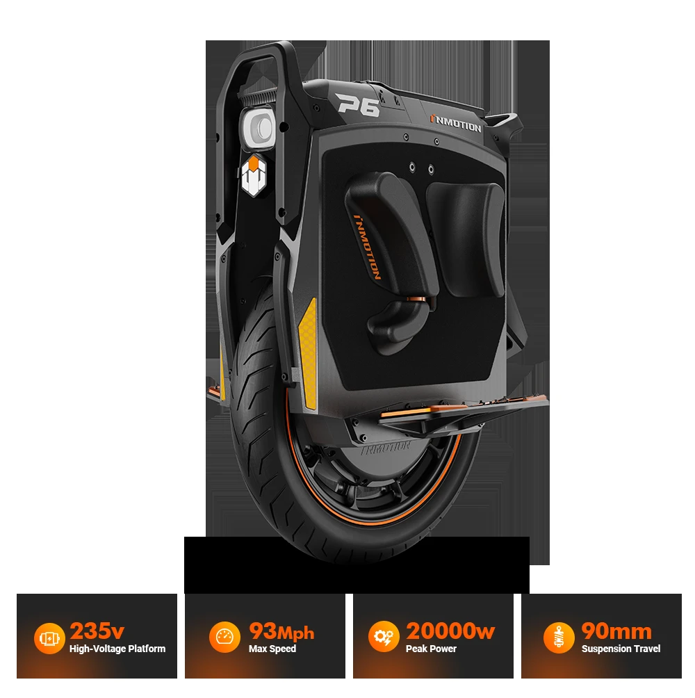 INMOTION P6 Electric Unicycle exact-model reference photograph