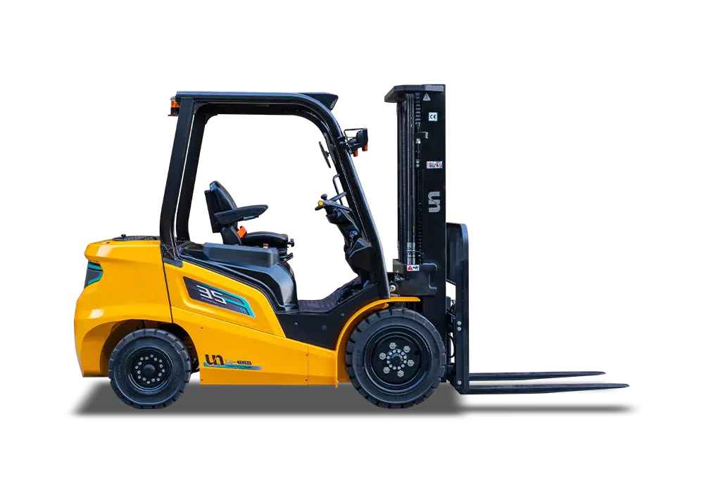 UN FB35-FHNLF-FH 3.5-Ton Lithium Electric Forklift; model reference photograph