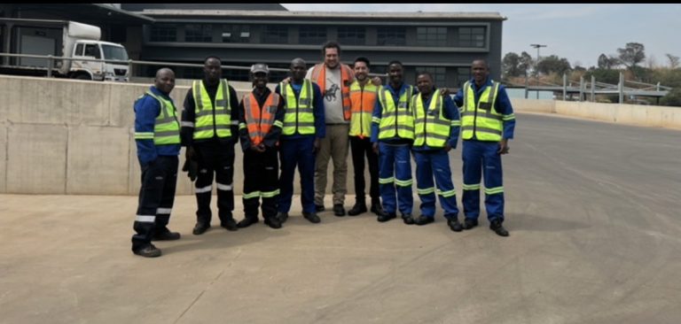 MicroSec industrial installation team onsite