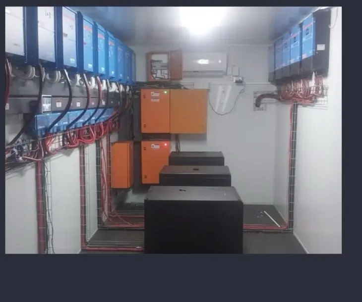 MicroSec lithium battery and inverter installation